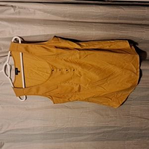 ‼️ Sleeveless Yellow Top sz XXL